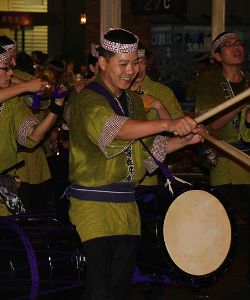 Trommler beim Nebuta-Fest