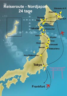 Nordjapan Intensiv - 24 Tage