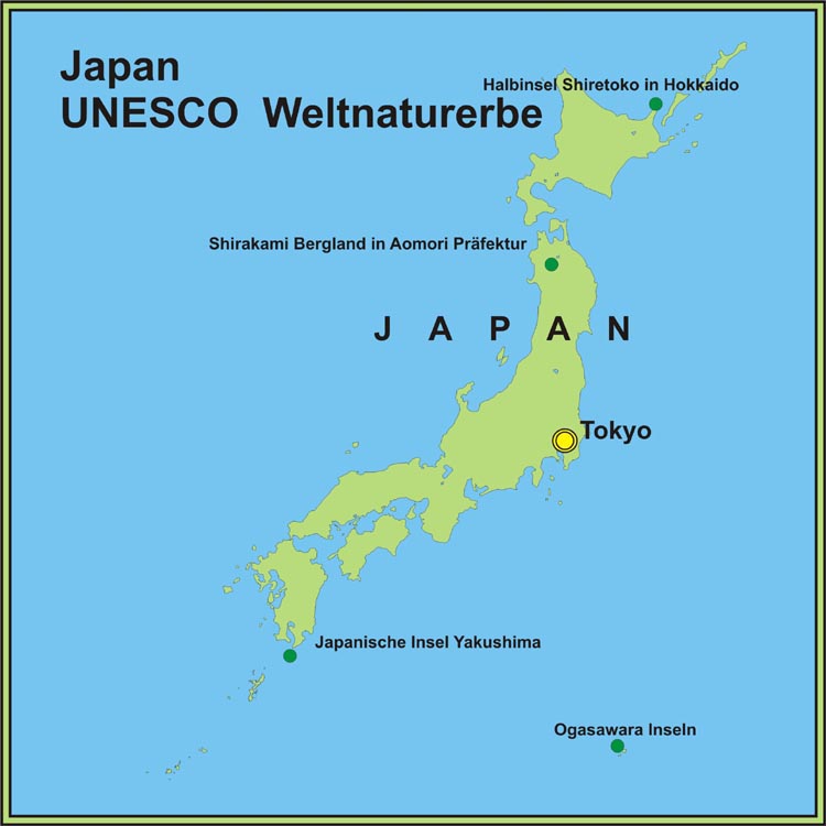 UNESCO-Weltnaturerbe in Japan