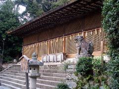 Haupthalle des Ujigami-Schreins