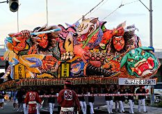 Festwagen des Nebuta Matsuri