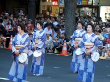Tanzvorführung in Sendai