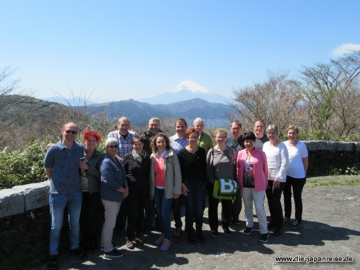 Und weil’s so schön war noch einmal. Der heilige Berg mit unserer Reisegruppe japan-live-april2017