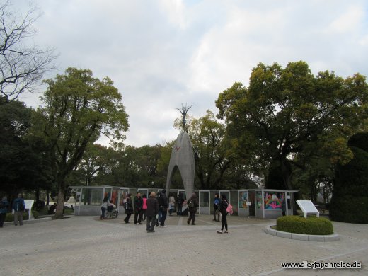 Kinderdenkmal im Friedenspark Hiroshima japan-live-maerz2017