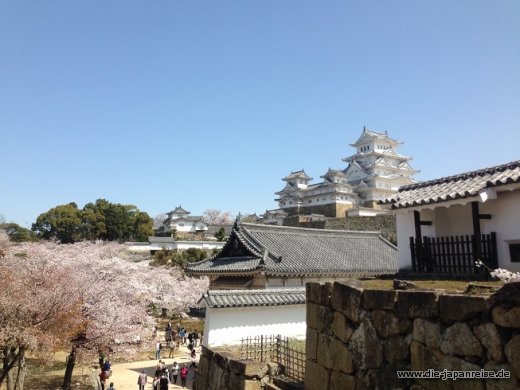 Die Burg von Himeji JapanLiveMaerz