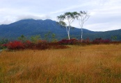 Hiuchigatake im Herbst