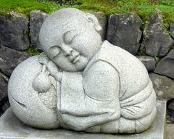 Mönchsstatue