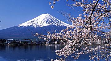 Fuji im Frühjahr