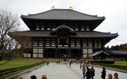 Todaiji-Hauptgebäude Frontansicht