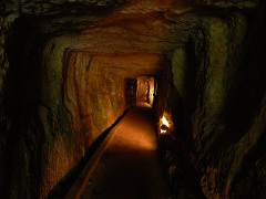 Schacht einer Silbermine